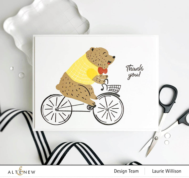 Photocentric Clear Stamps Alten Riding By Stamp Set