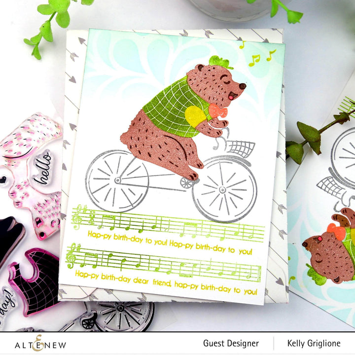 Photocentric Clear Stamps Alten Riding By Stamp Set