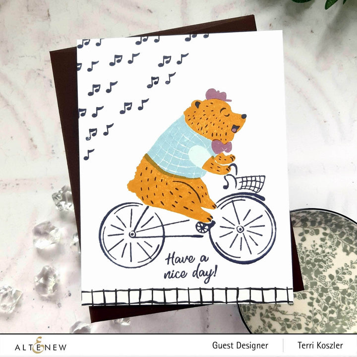 Photocentric Clear Stamps Alten Riding By Stamp Set