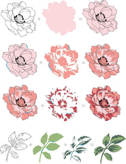 PMA Industries, Inc. Clear Stamps Beautiful Day Stamp Set