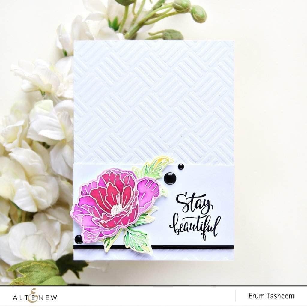 Photocentric Clear Stamps Beautiful Peony Stamp Set