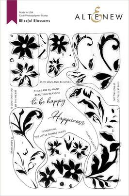Photocentric Clear Stamps Blissful Blossoms Stamp Set
