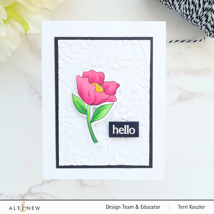 Photocentric Clear Stamps Bold Floral Stamp Set