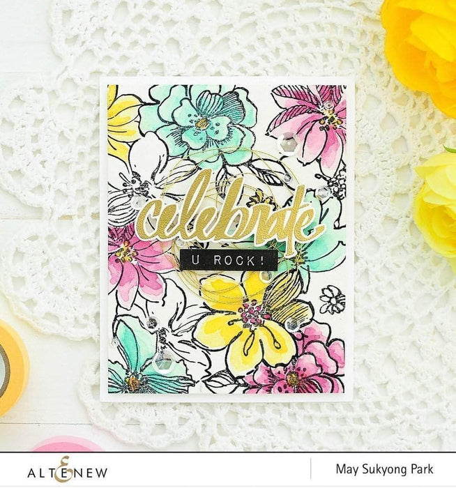 Photocentric Clear Stamps Botanical Garden Stamp Set