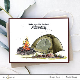 Photocentric Clear Stamps Camp Life Stamp Set
