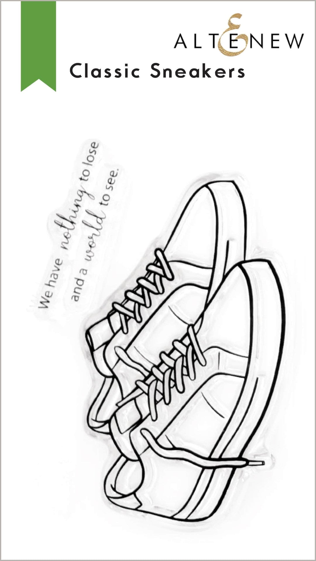Photocentric Clear Stamps Classic Sneakers Stamp Set