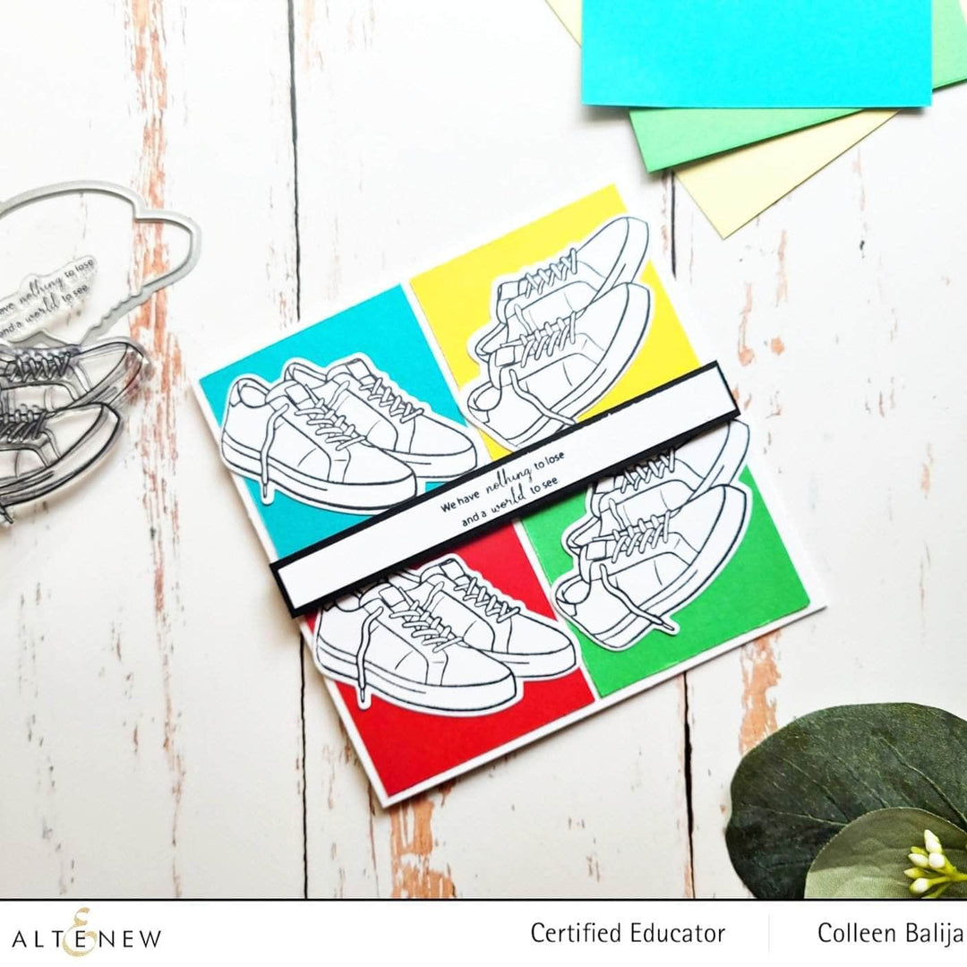 Photocentric Clear Stamps Classic Sneakers Stamp Set