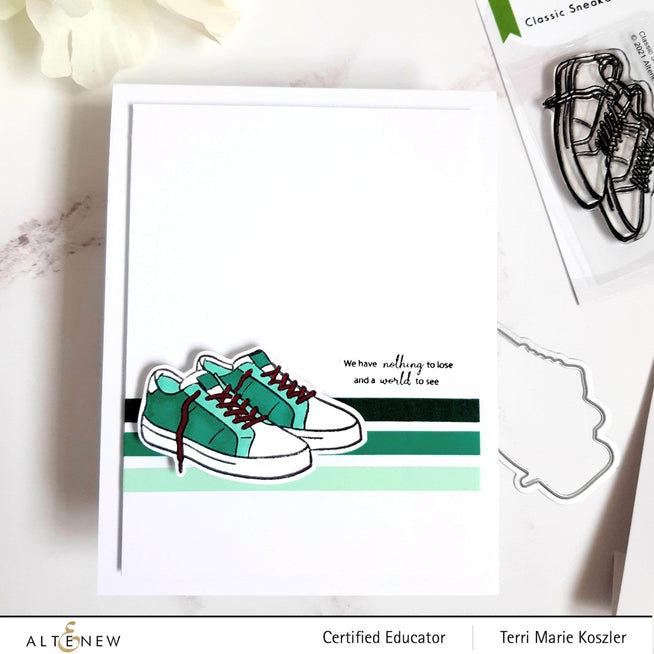 Photocentric Clear Stamps Classic Sneakers Stamp Set