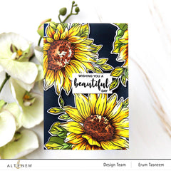 Photocentric Clear Stamps Dancing Sunflowers Stamp Set