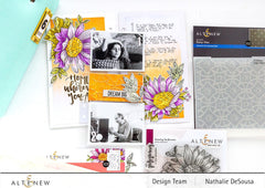 Photocentric Clear Stamps Dancing Sunflowers Stamp Set