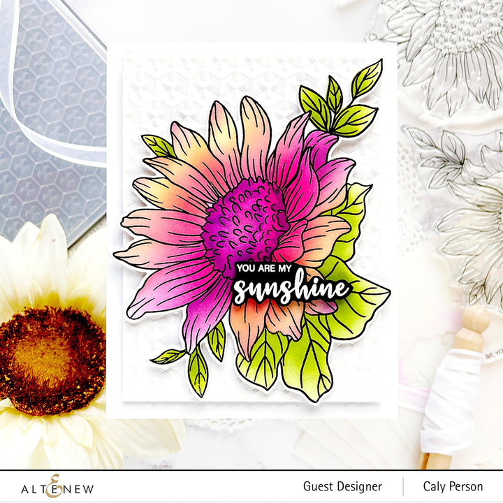 Photocentric Clear Stamps Dancing Sunflowers Stamp Set