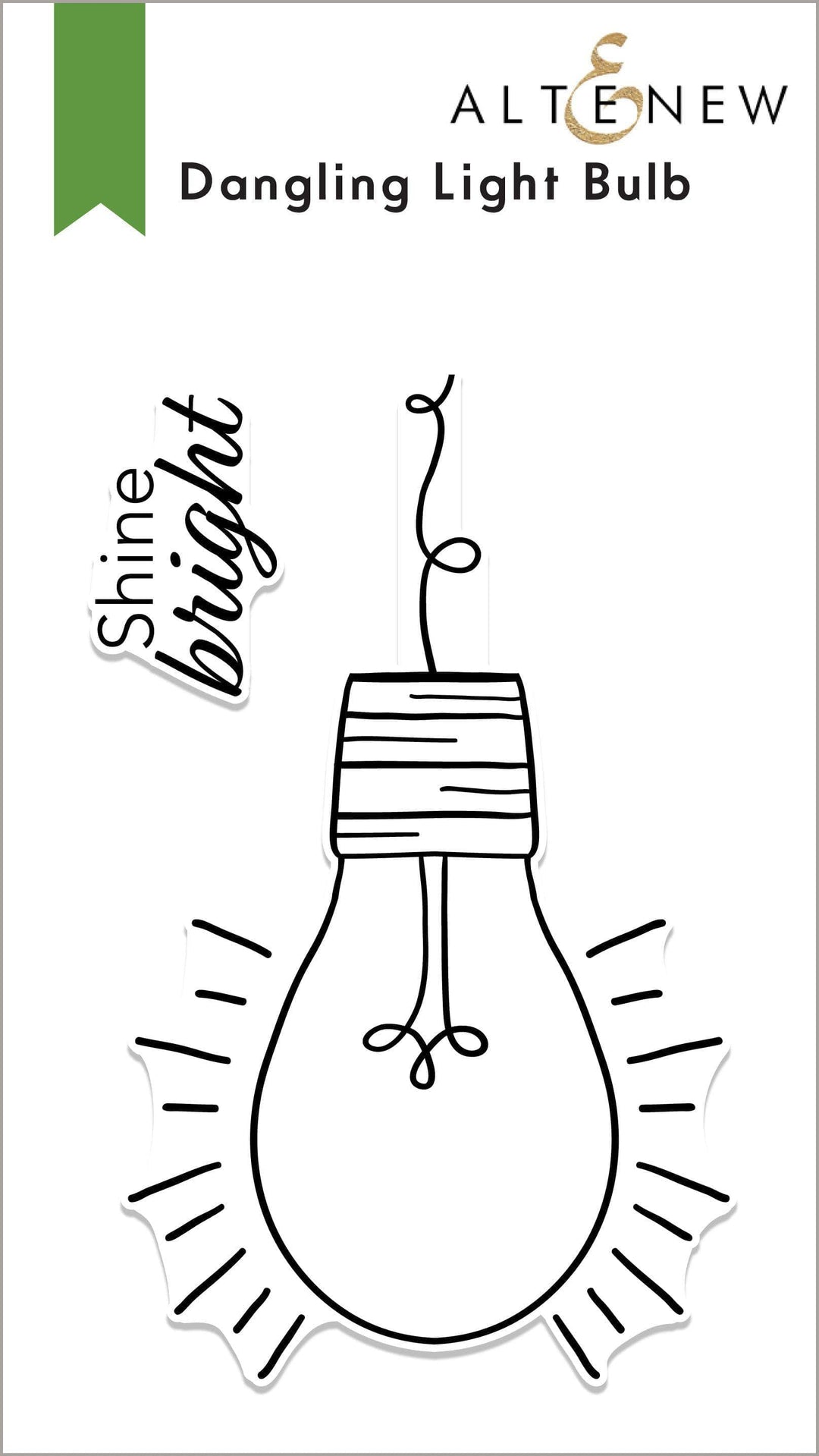 Photocentric Clear Stamps Dangling Light Bulb Stamp Set