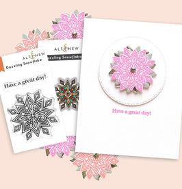 Photocentric Clear Stamps Dazzling Snowflake Stamp Set