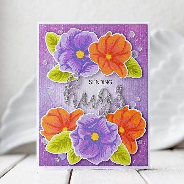 Photocentric Clear Stamps Delicate Primrose Stamp Set