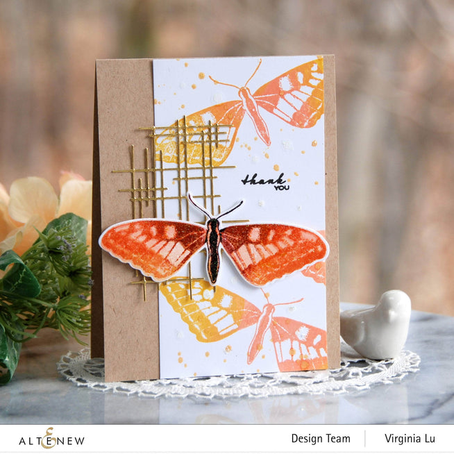 Photocentric Clear Stamps Dovetail Butterflies Stamp Set
