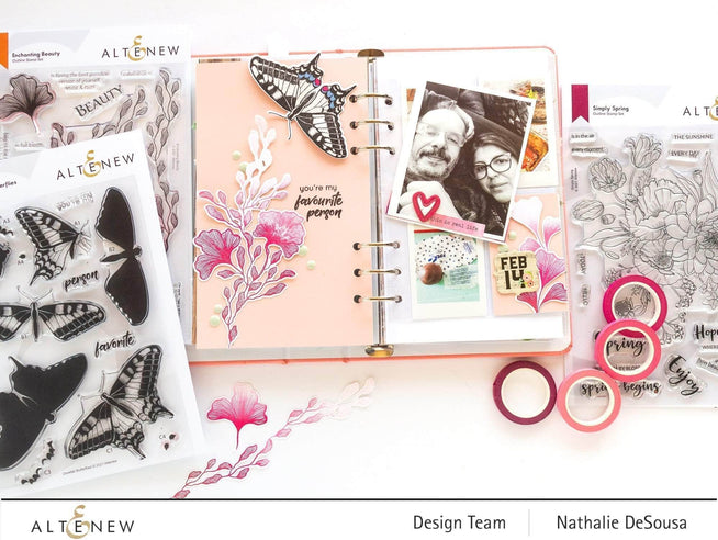 Photocentric Clear Stamps Dovetail Butterflies Stamp Set