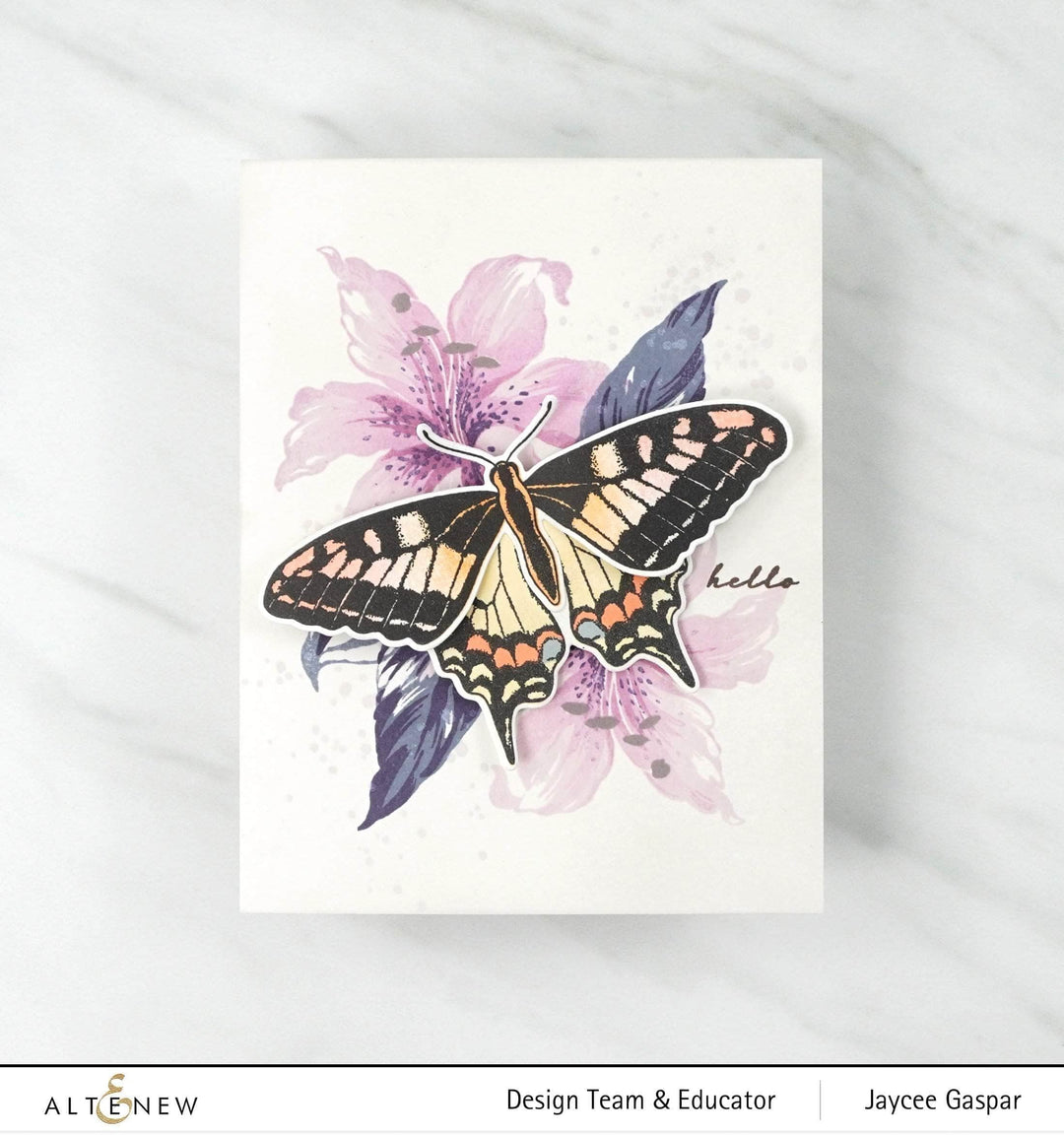 Photocentric Clear Stamps Dovetail Butterflies Stamp Set