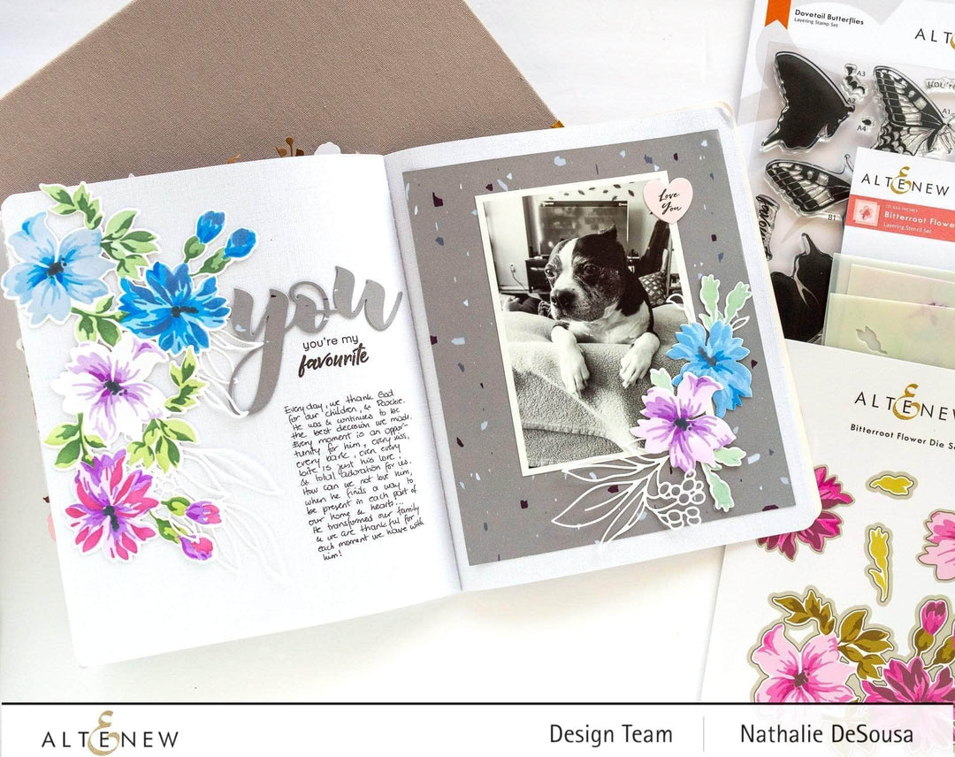 Photocentric Clear Stamps Dovetail Butterflies Stamp Set