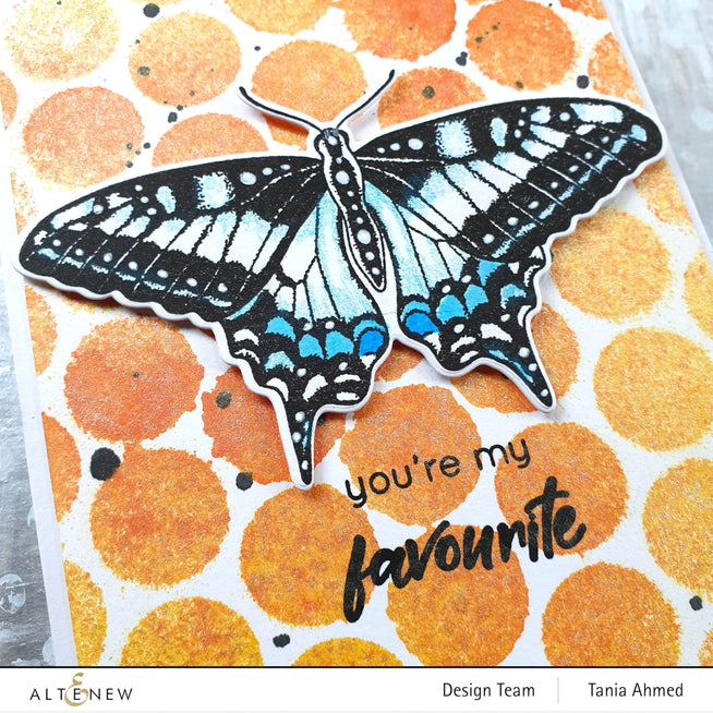 Photocentric Clear Stamps Dovetail Butterflies Stamp Set