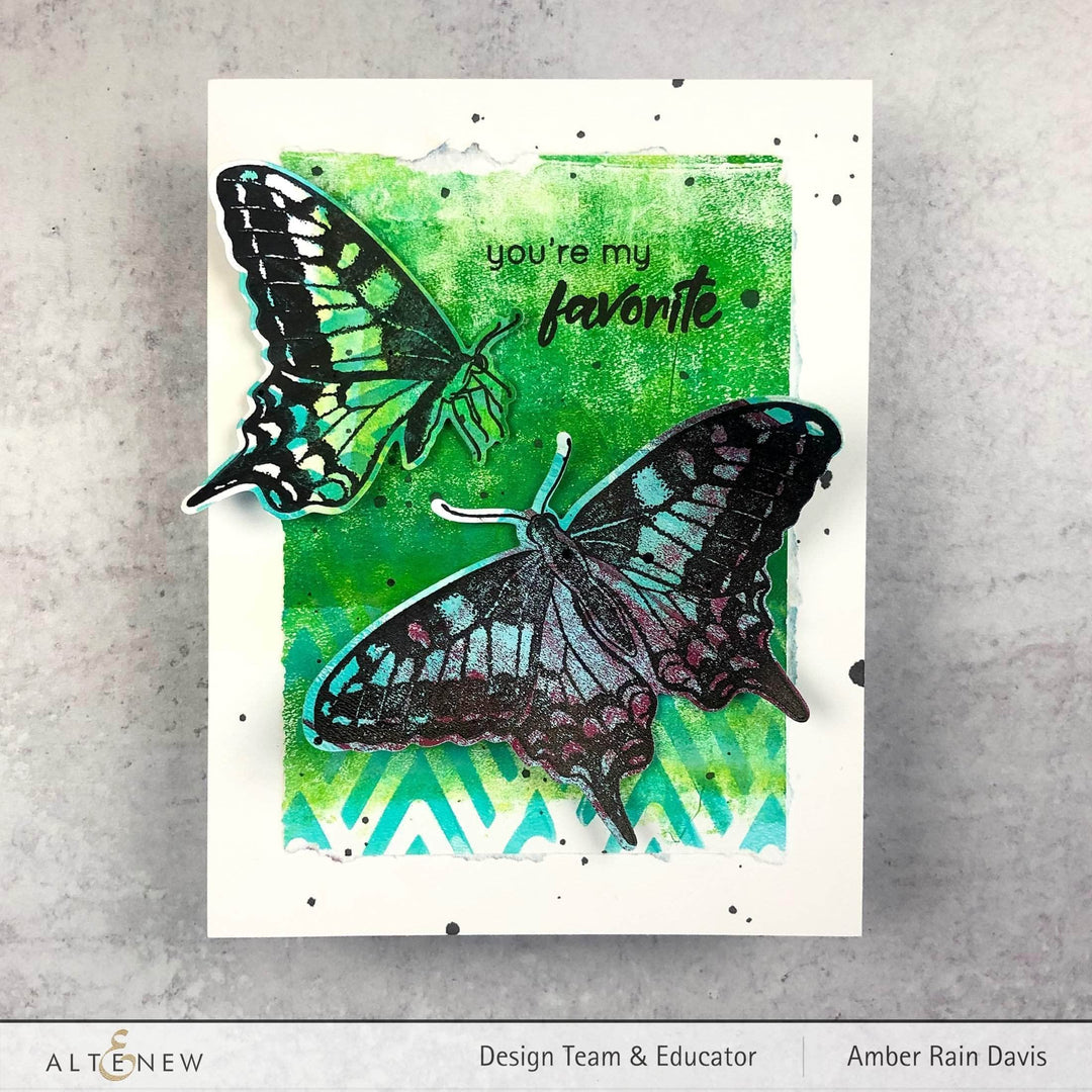 Photocentric Clear Stamps Dovetail Butterflies Stamp Set