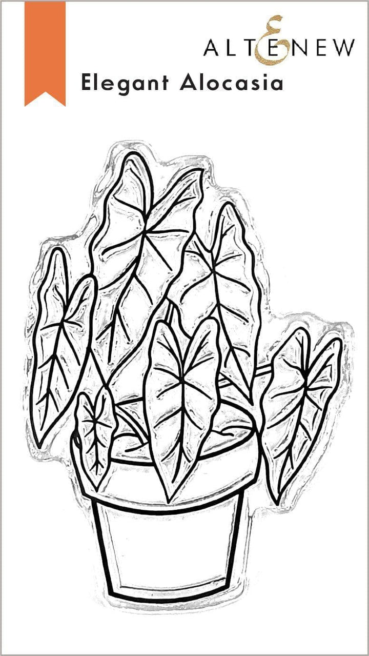 Photocentric Clear Stamps Elegant Alocasia Stamp Set