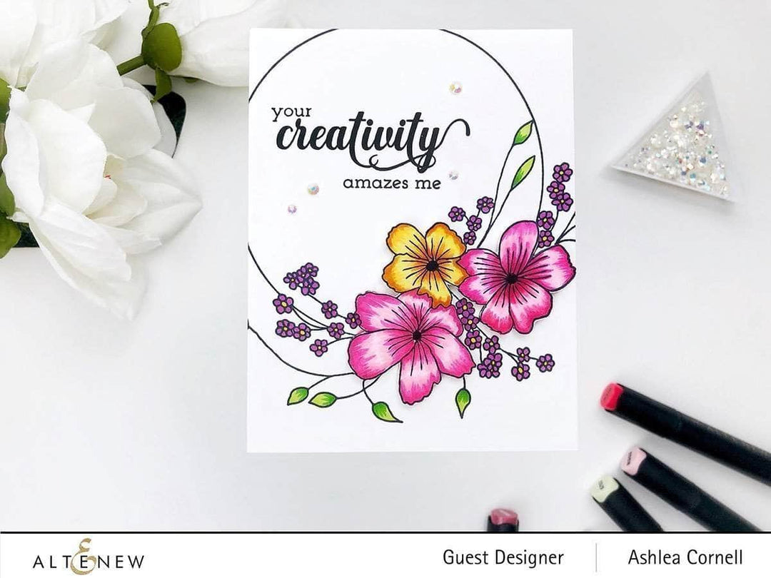 Photocentric Clear Stamps Everlasting Happiness Stamp Set