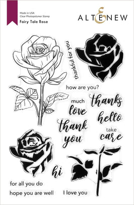 Photocentric Clear Stamps Fairy Tale Rose Stamp Set
