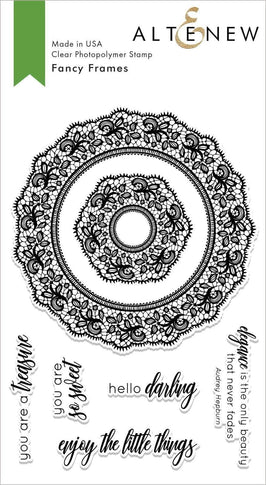 Photocentric Clear Stamps Fancy Frames Stamp Set
