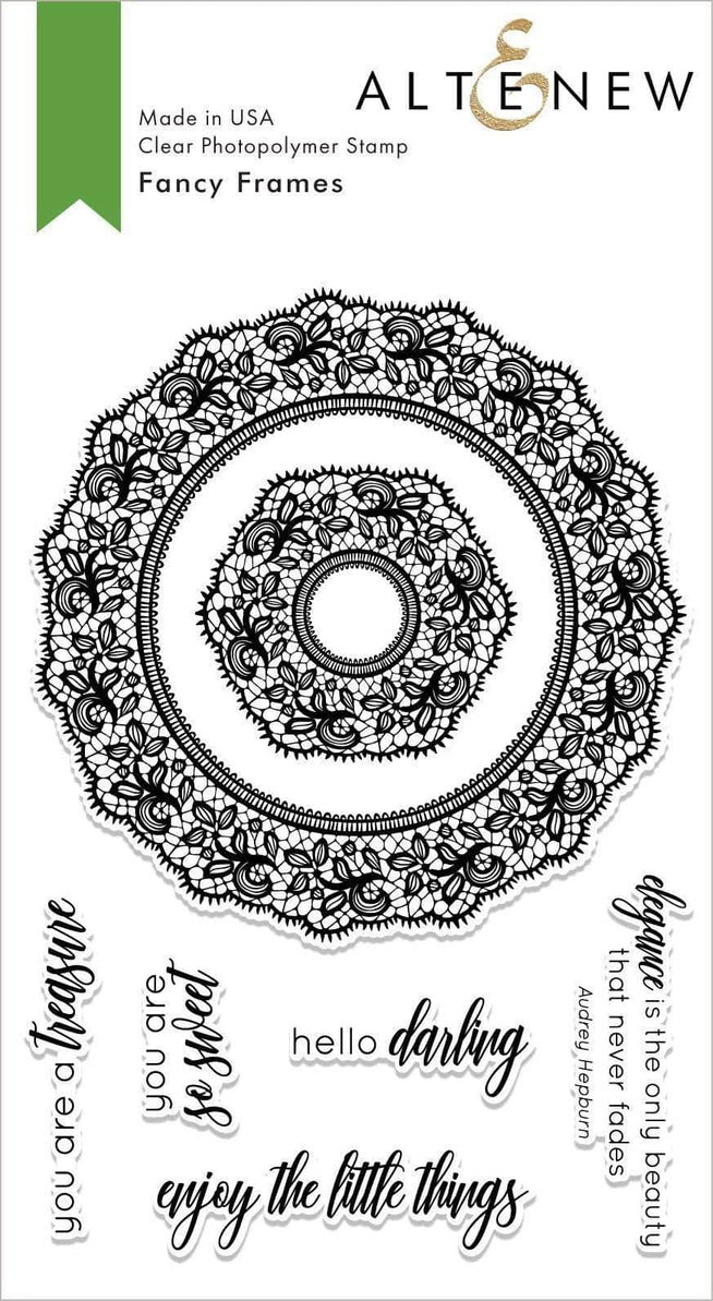 Photocentric Clear Stamps Fancy Frames Stamp Set