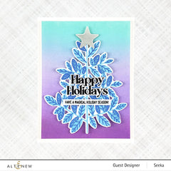 Photocentric Clear Stamps Festive Tree Stamp Set