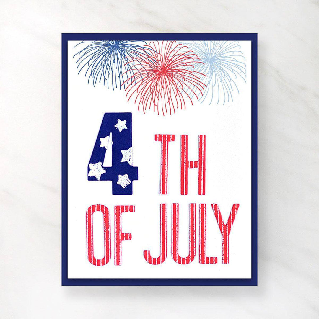 Photocentric Clear Stamps Fireworks Stamp Set