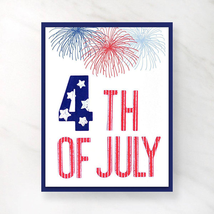 Photocentric Clear Stamps Fireworks Stamp Set
