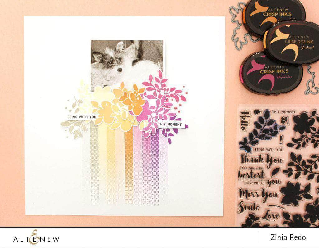 Photocentric Clear Stamps Floral Shadow Stamp Set