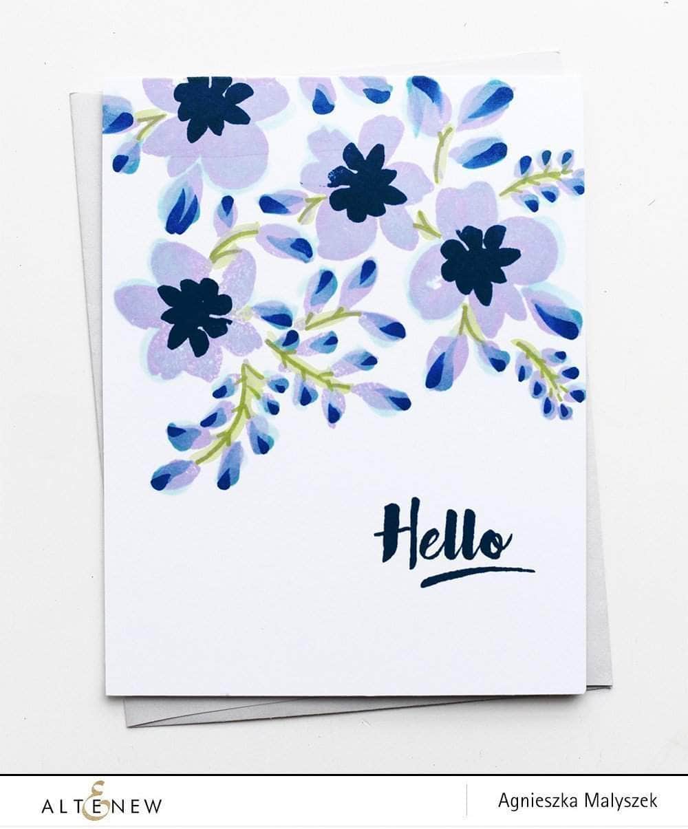 Photocentric Clear Stamps Floral Shadow Stamp Set