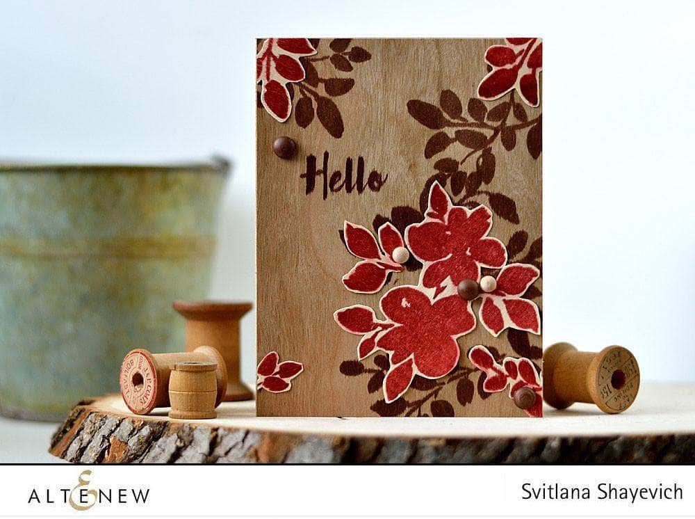 Photocentric Clear Stamps Floral Shadow Stamp Set