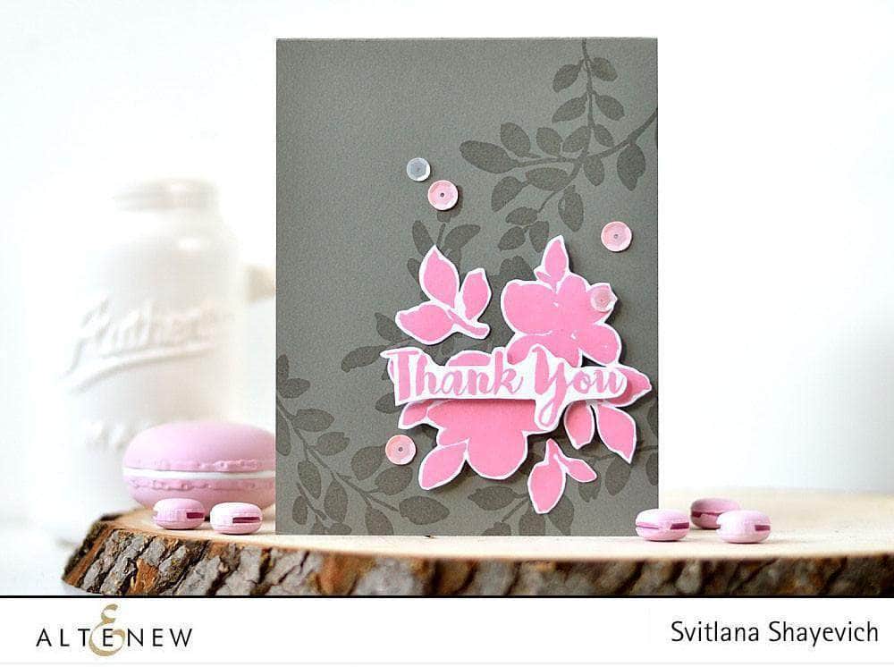 Photocentric Clear Stamps Floral Shadow Stamp Set
