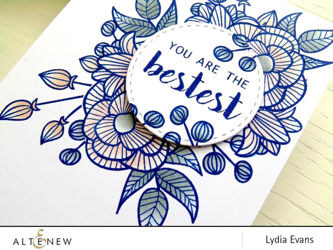 Photocentric Clear Stamps Floral Shadow Stamp Set