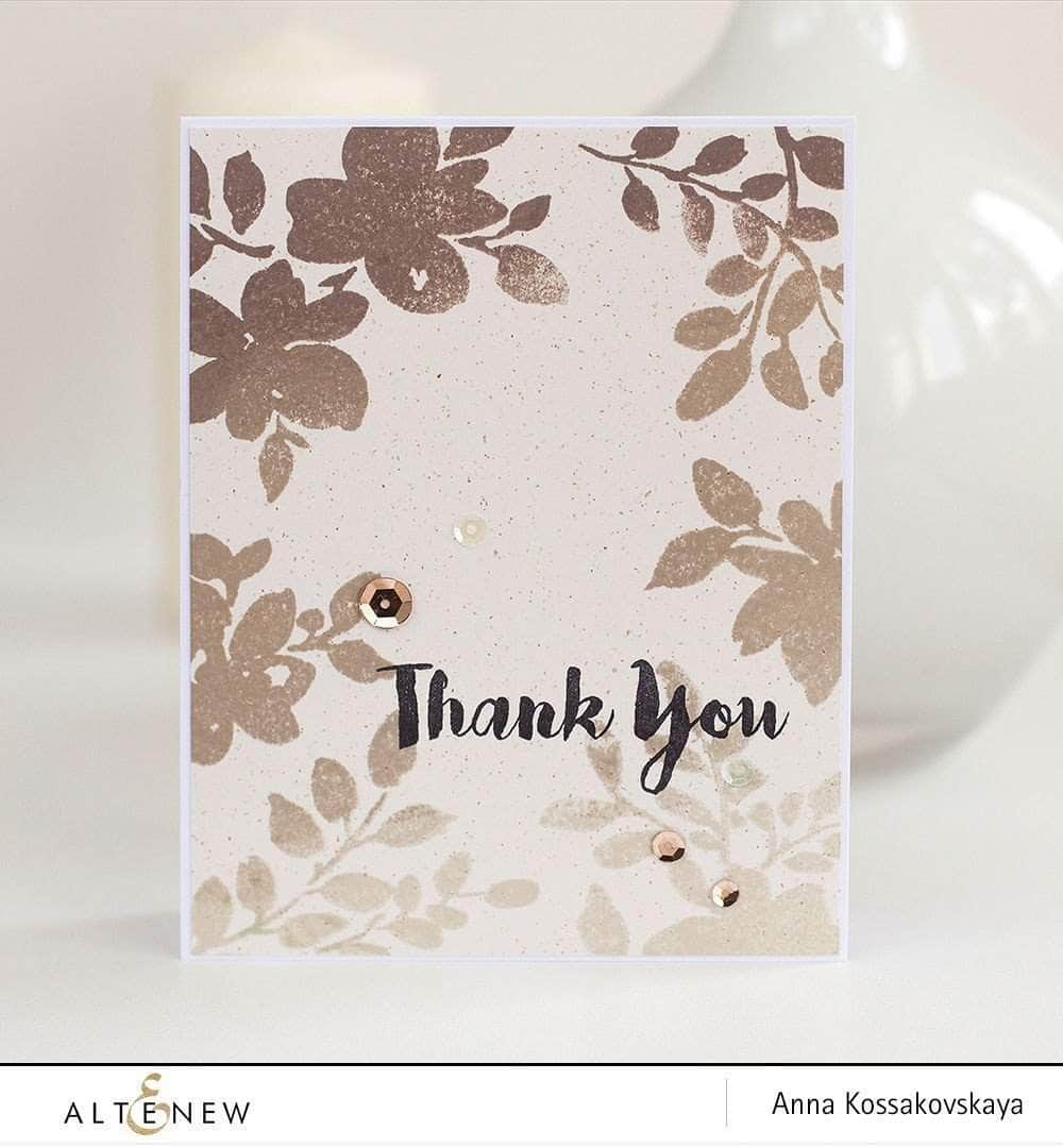 Photocentric Clear Stamps Floral Shadow Stamp Set