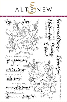 Photocentric Clear Stamps Forever and Always Stamp Set