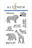 Photocentric Clear Stamps Geometric Menagerie Stamp Set