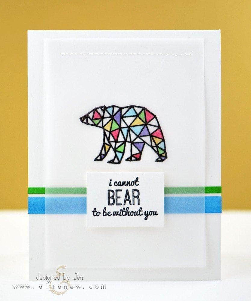 Photocentric Clear Stamps Geometric Menagerie Stamp Set