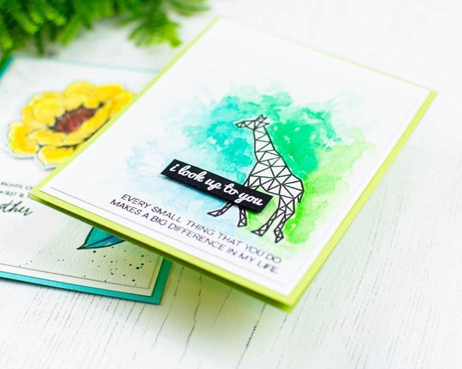 Photocentric Clear Stamps Geometric Menagerie Stamp Set