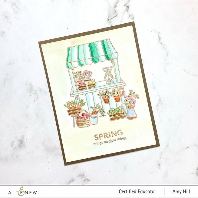 Photocentric Clear Stamps Grown with Love Stamp Set