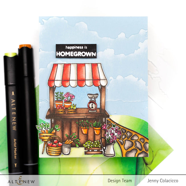 Photocentric Clear Stamps Grown with Love Stamp Set