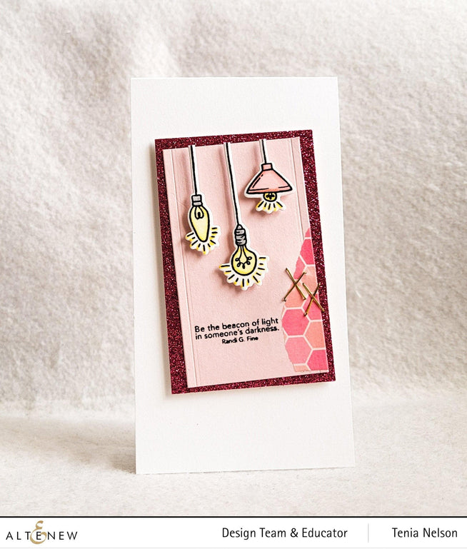 Photocentric Clear Stamps Hanging Lights Stamp Set