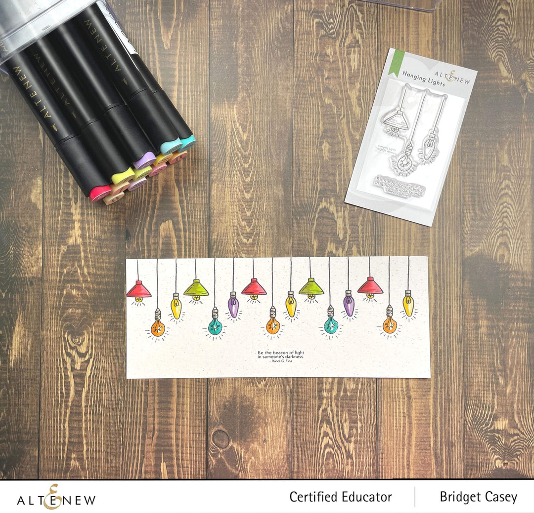 Photocentric Clear Stamps Hanging Lights Stamp Set