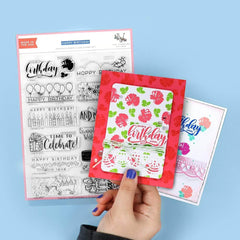 Photocentric Clear Stamps Happy Birthday Stamp Set by The Stamping Village