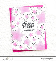 Photocentric Clear Stamps Happy Holidays Stamp Set