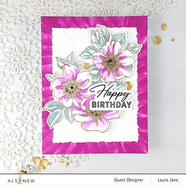 Photocentric Clear Stamps Happy Sentiments Stamp Set