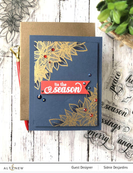 Photocentric Clear Stamps Holiday Flower Stamp Set